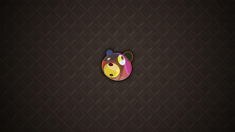 Little Teddy Face In Brown Background HD Louis Vuitton Wallpapers
