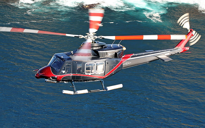 Bell 412EPI, civil aviation, passenger helicopters, 412EPI, Bell, Bell Helicopter, HD wallpaper