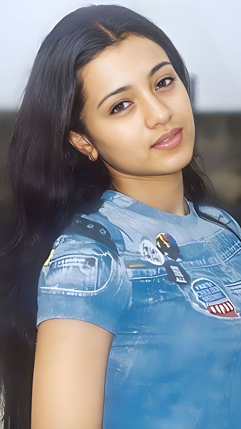 Trisha Krishnan, oldies, tamil actress, HD phone wallpaper