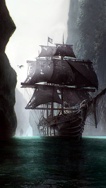 Pirates Of The Caribbean Black Pearl Wallpaper For Android TD7  Davy  jones Jack sparrow Captain jack sparrow