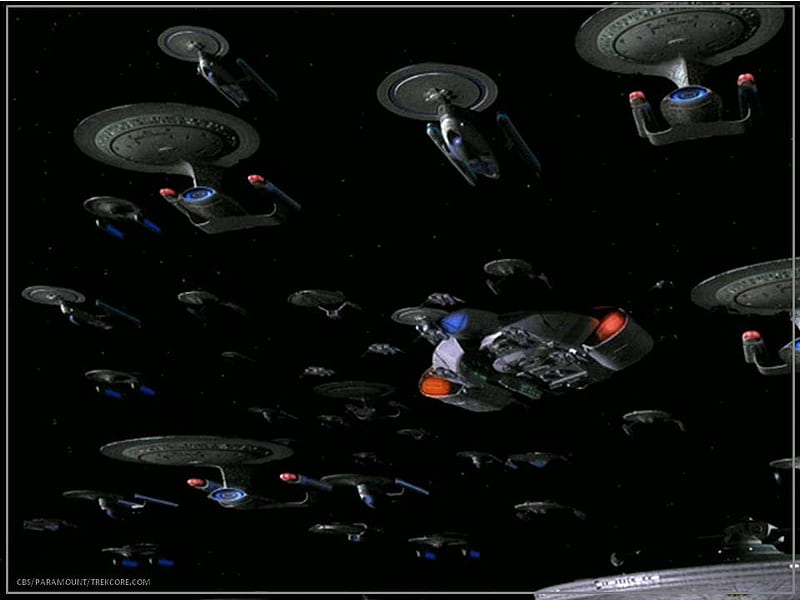 Sacrafice-of-AngelsFederation-Fleet, deep space 9, ds9, star trek, federation fleet, HD wallpaper