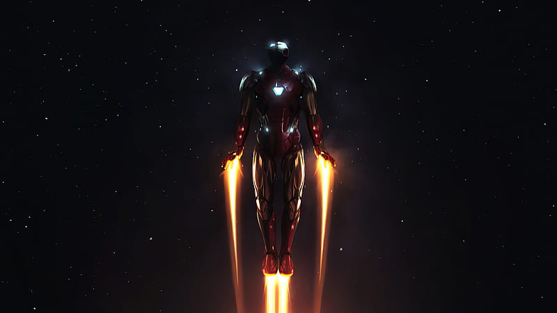 Iron Man Take Flight, iron-man, superheroes, artwork, marvel, artstation, HD wallpaper
