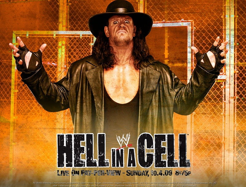 HELL IN A CELL, wrestling, wwe, esports, HD wallpaper