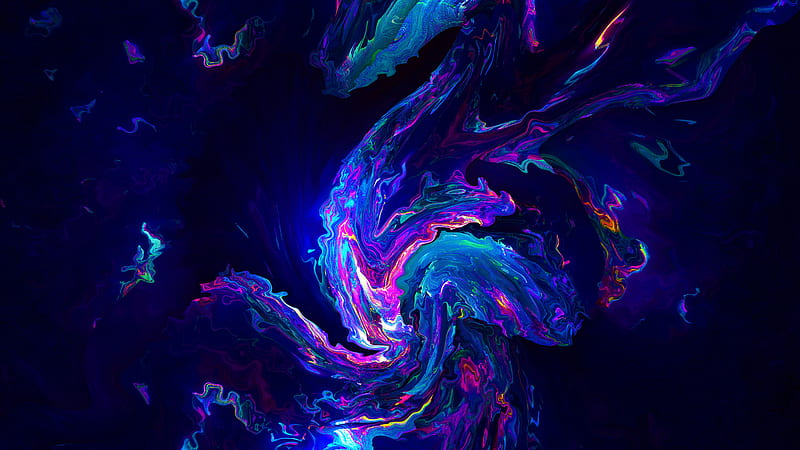 Abstract Destruction, abstract, behance, HD wallpaper