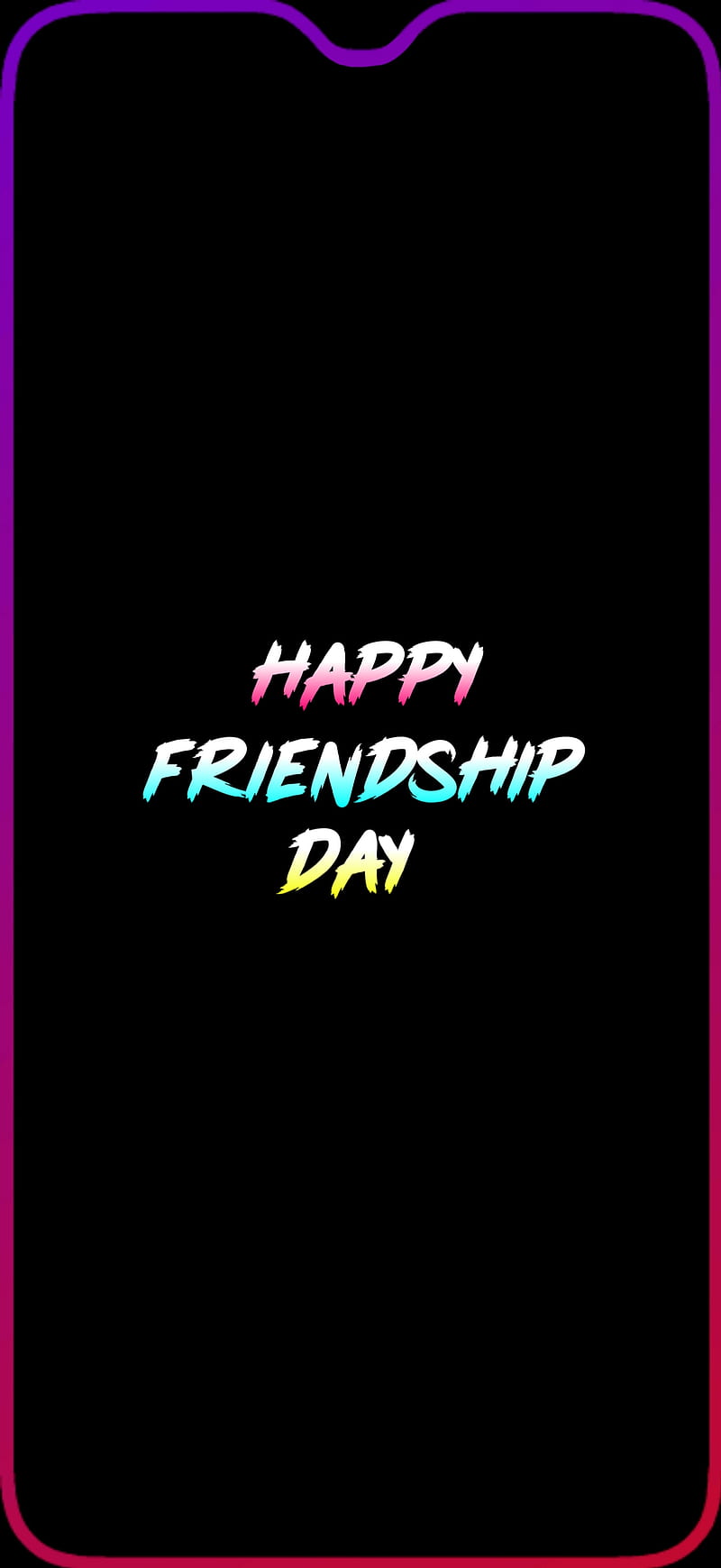 Happy friendship day, amoled, anime, good, light, lock, love, morning, real marid, ribbon, thinking, HD phone wallpaper