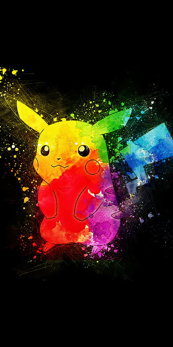 Pikachu Pokemon Anime #iPhone #6 #plus #wallpaper