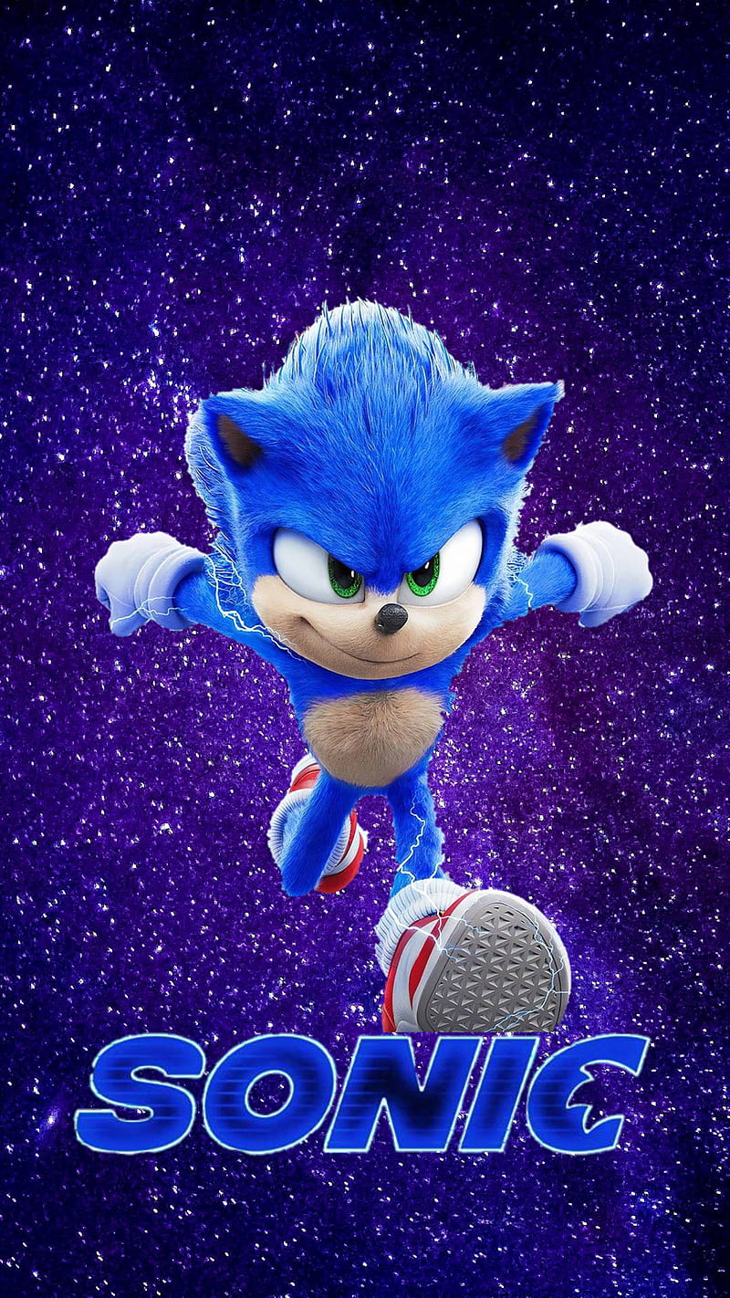 Sonic, film, space, HD phone wallpaper