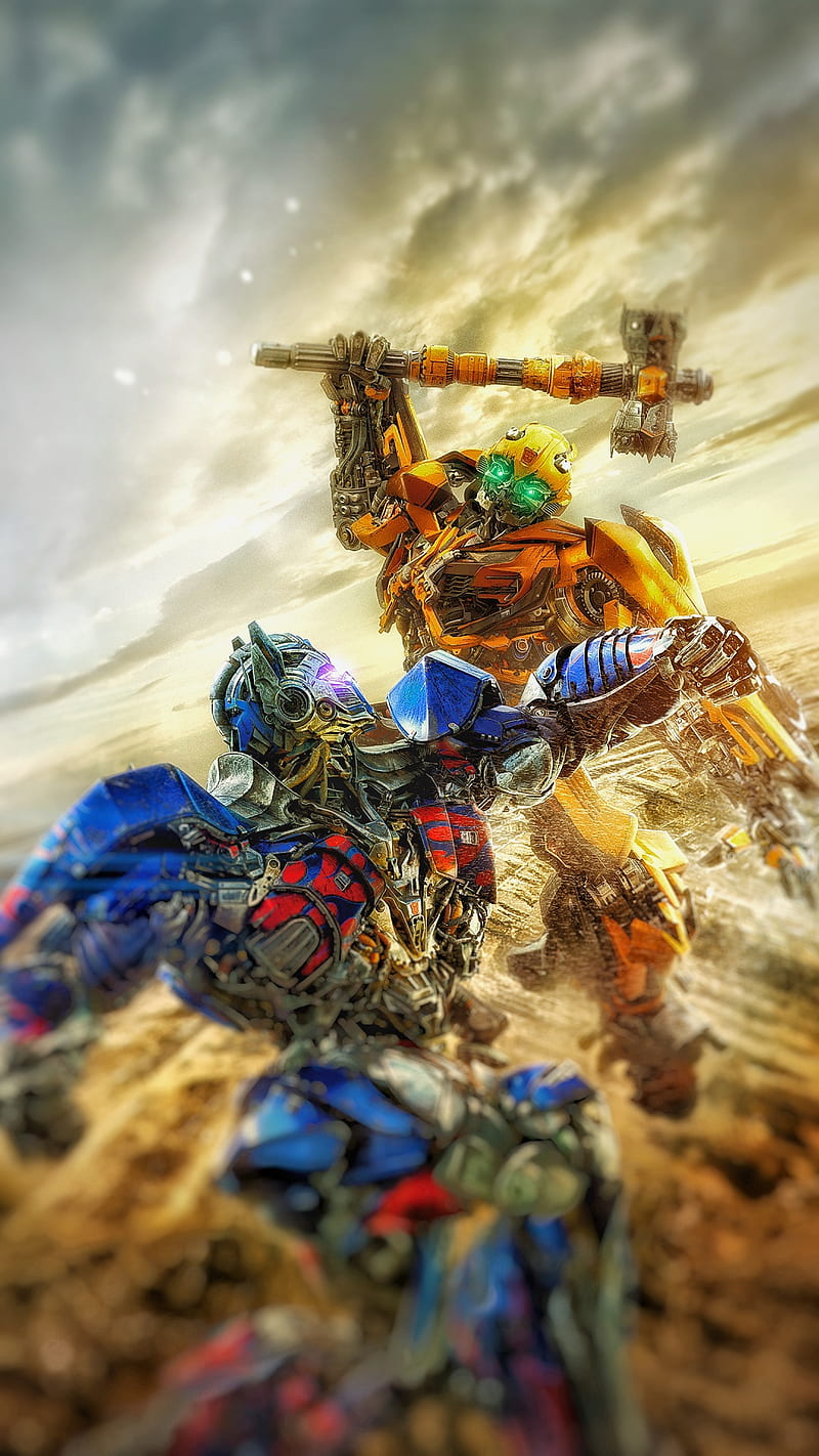 Transformers, blured, edited, HD phone wallpaper