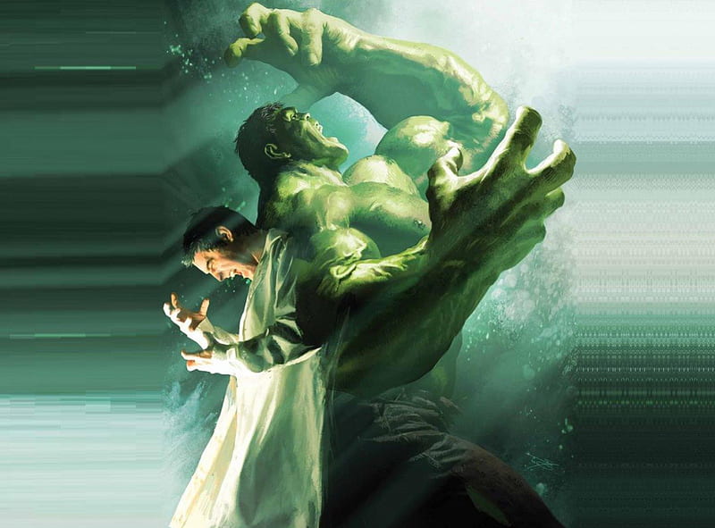 The incredible Hulk, powerful, comic, movie, green, Bruce Banner, metamorphosis, Hulk, HD wallpaper