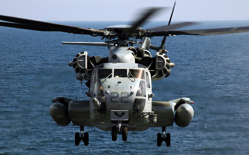 Sikorsky CH 53e Super Stallion-Modern military aircraft, HD wallpaper