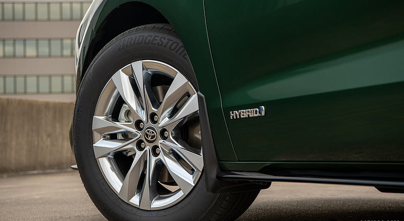 2021 Toyota Sienna Hybrid Limited AWD (Color: Cypress Green) - Wheel , car, HD wallpaper