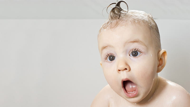 Funny Baby Hairstyle Face White Background Funny Baby Face, HD wallpaper |  Peakpx