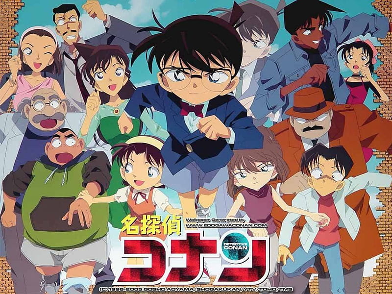 Detective Conan, Shinichi Kudo, Conan Edogawa, Ran Mouri, HD wallpaper