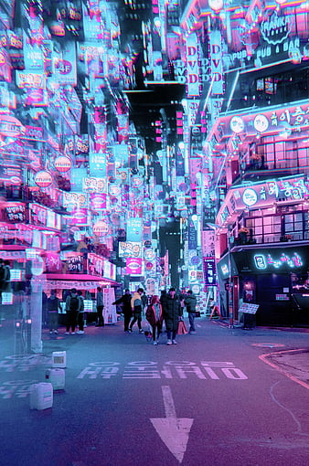 Cyberpunk Seoul, 2049, 2077, Cyberpunk, Steve, aesthetic, anime, asia ...
