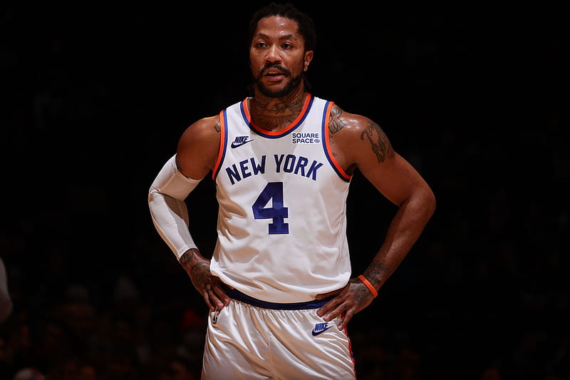 Basketball, Derrick Rose, New York Knicks, HD wallpaper