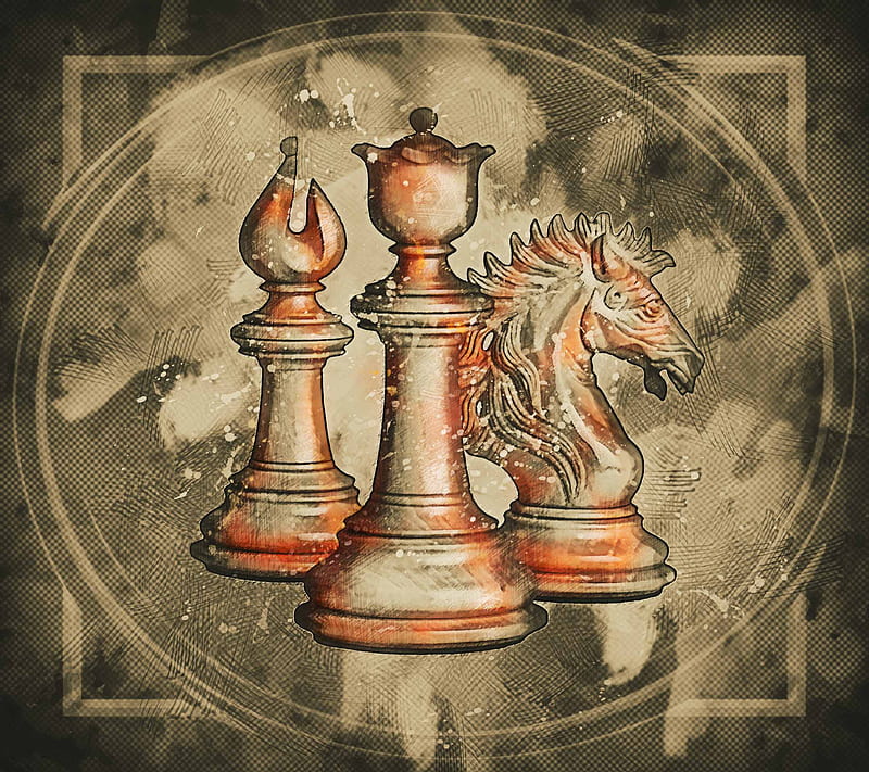 King, chess, sports, game, minimal, 720x1280 wallpaper