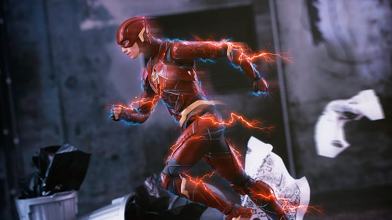 The Flash Running Artwork 5k, HD Artist, 4k Wallpapers, Images,  Backgrounds, Photos and Pictures