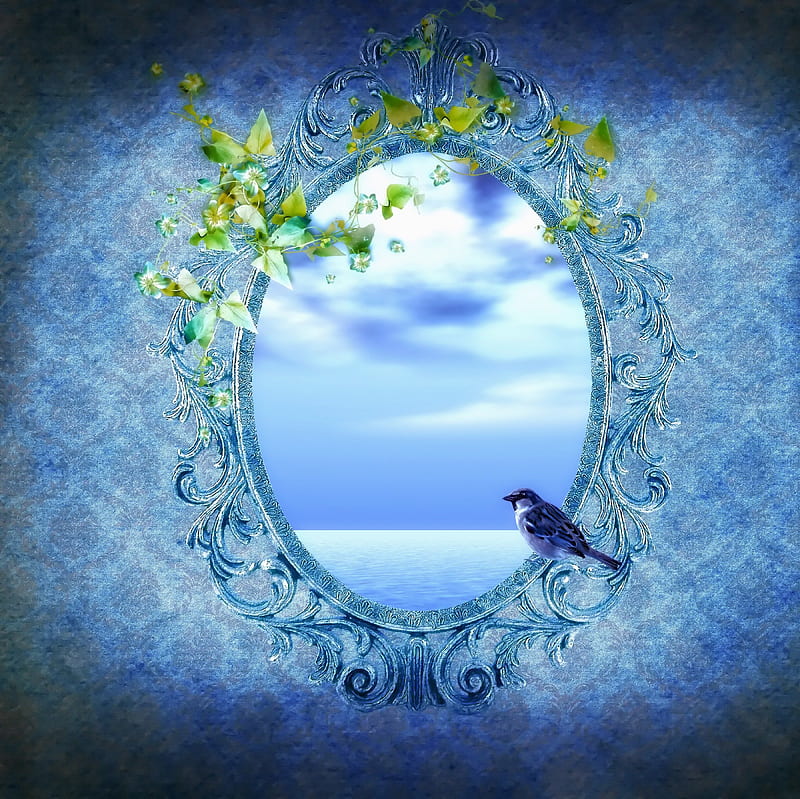 ✰I MISS YOU✰, pretty, colorful, splendid, premade BG, looks, creations, interior, bonito, most ed, clouds, sea, sweet, splendor, stock , flowers, mirror, resources, animals, blue, imaginations, lovely, view, colors, creative pre-made, sky, cute, cool, I miss you, bird, backgrounds, nature, HD wallpaper