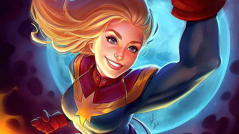 Captain Marvel Is Back , captain-marvel, superheroes, artist, artwork, digital-art, HD wallpaper