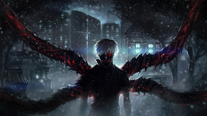 Ken Kaneki Wings, HD wallpaper