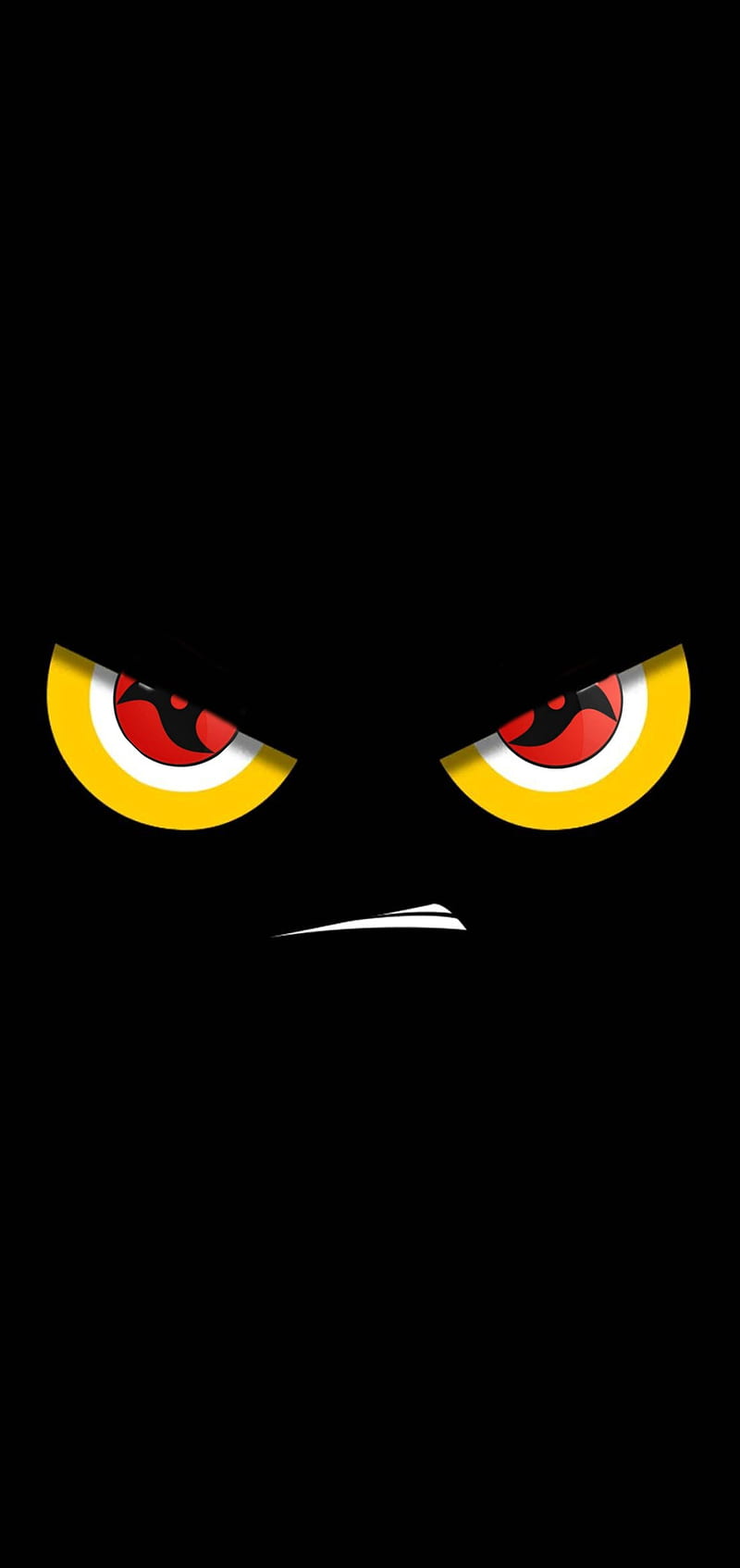 Sharingan, amoled, angry eyes, anime, black, itachi, mangekyou, naruto, sasuke, uchiha, HD phone wallpaper