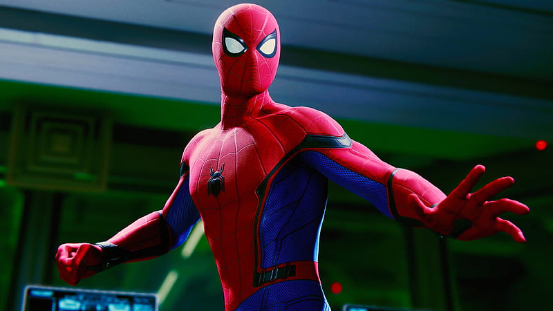 Spider Man Homecoming Suits , spiderman, superheroes, artist, artwork, digital-art, HD wallpaper