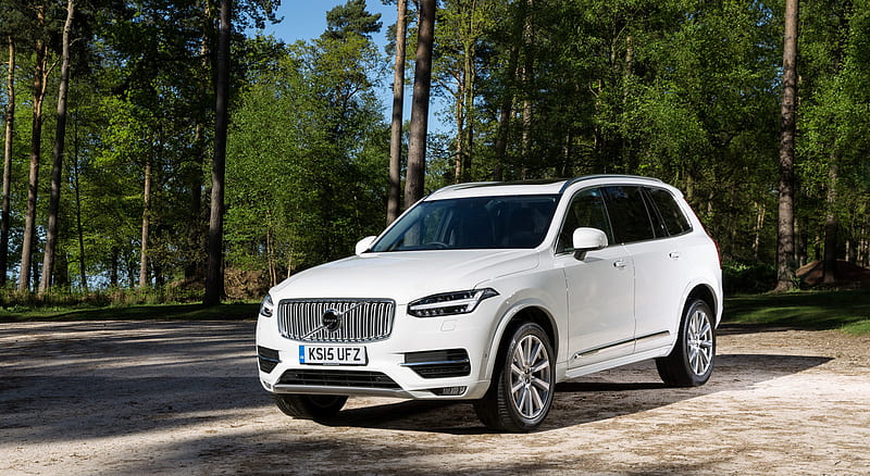 2016 Volvo XC90 (UK-Spec) Inscription (Ice White) - Front , car, HD wallpaper