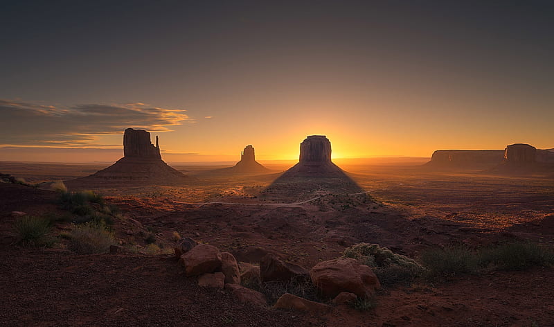 Monument Valley, HD wallpaper