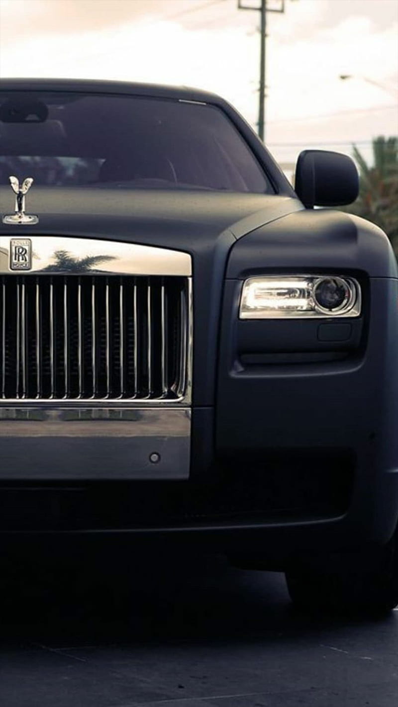 Rolls Royce, cool, car, newyear19, standard, class, black, diamond, HD phone wallpaper