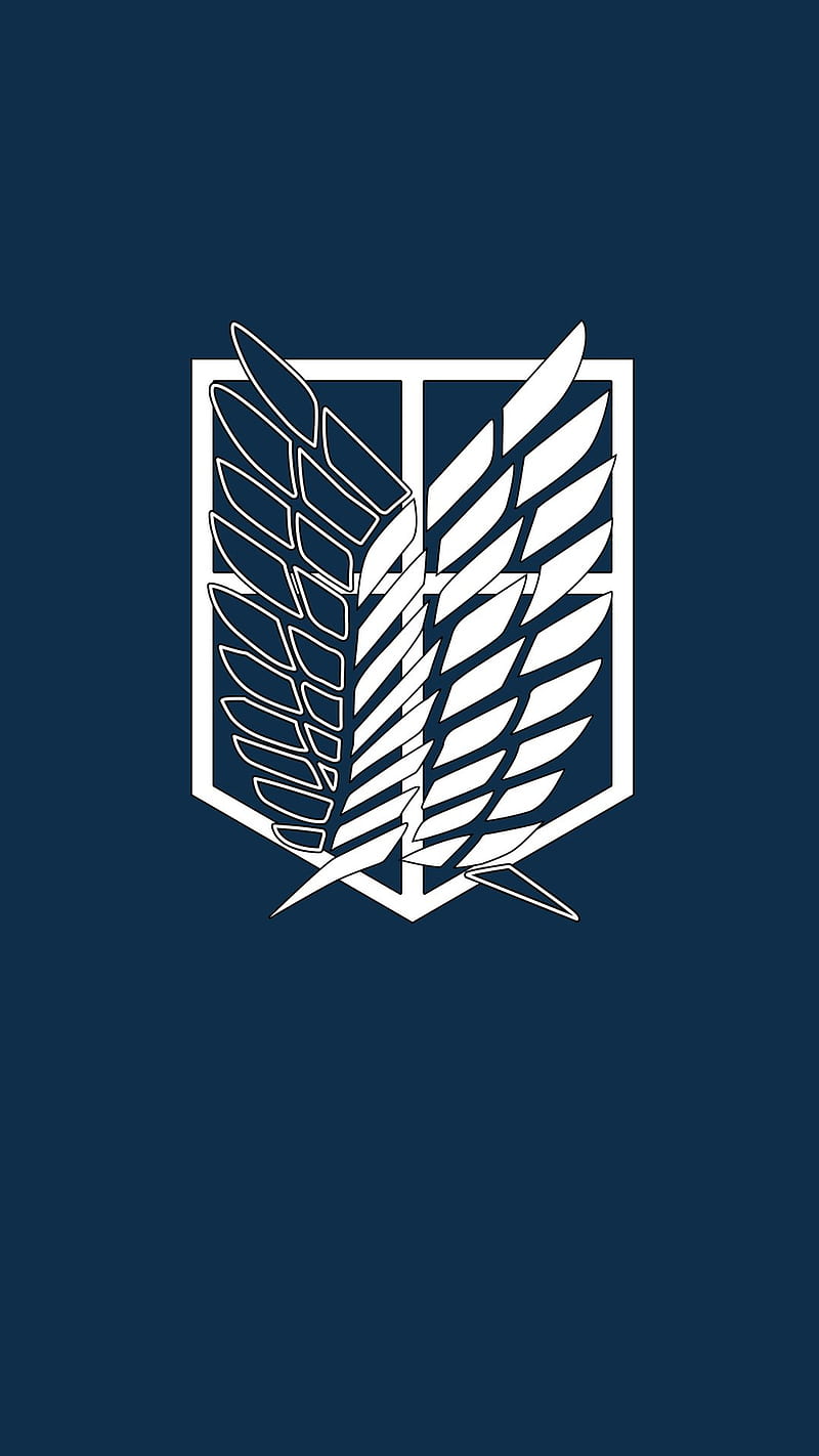 Survey corps logo , anime, attack on titan, HD phone wallpaper