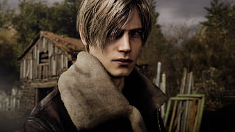 Resident Evil 4 Remake Leon Ashley 4K Wallpaper iPhone HD Phone #1211k