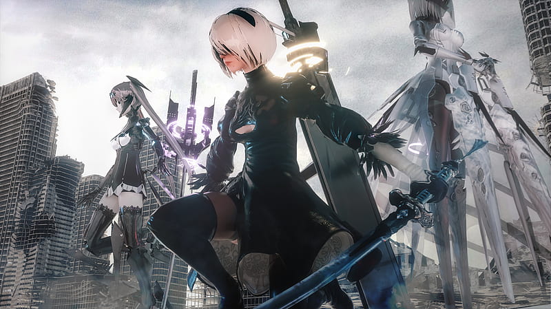 Video Game Nier Automata Yorha No 2 Type B Hd Wallpaper Peakpx