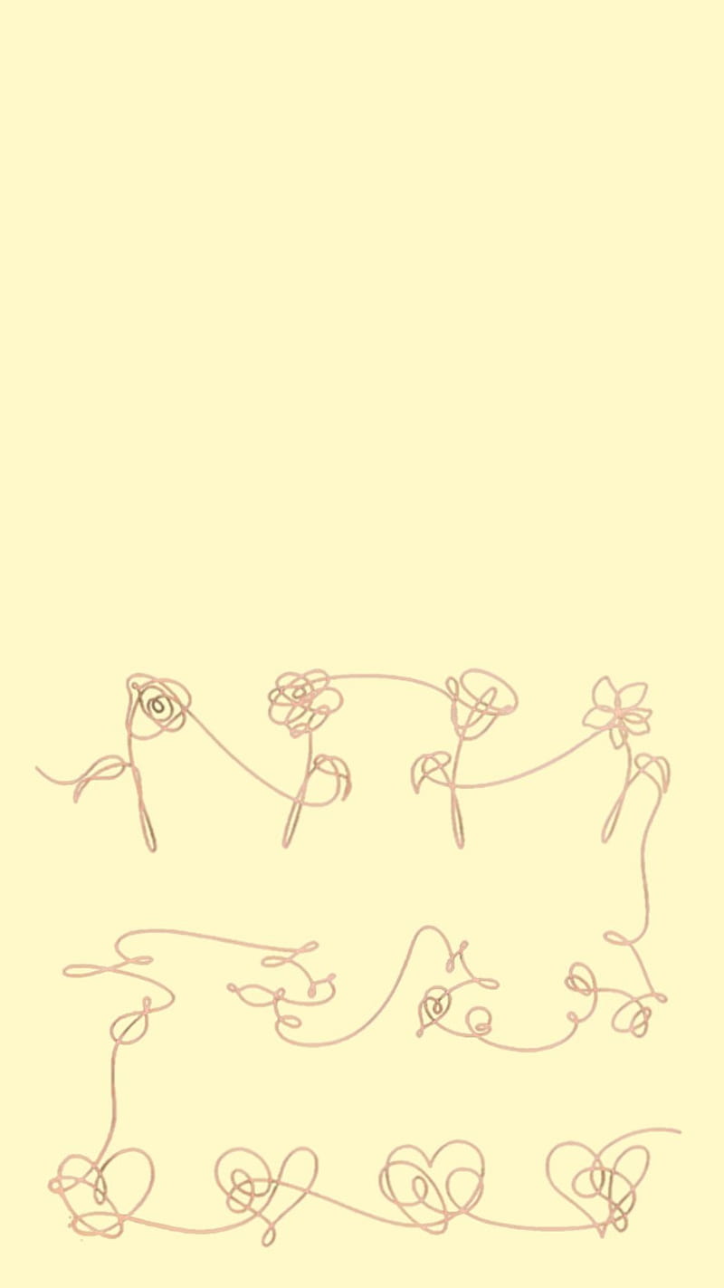 Bts Love Yourself Kpop Yellow Cool Happy Bonito Funny Hd Mobile Wallpaper Peakpx