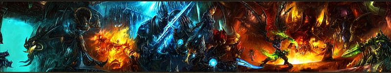 Warcraft, Video Game, World Of Warcraft, Lich King, Illidan Stormrage, Kael'thas Sunstrider, Kil'jaeden (World Of Warcraft), Lady Vashj, Magtheridon (World Of Warcraft), Kel'thuzad (World Of Warcraft), Nefarian (World Of Warcraft), Ragnaros (World Of Warcraft), Thori'dal The Stars' Fury, HD wallpaper