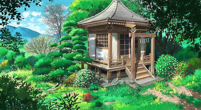 Anime Temple in ruins by InternetLordAlbin on DeviantArt