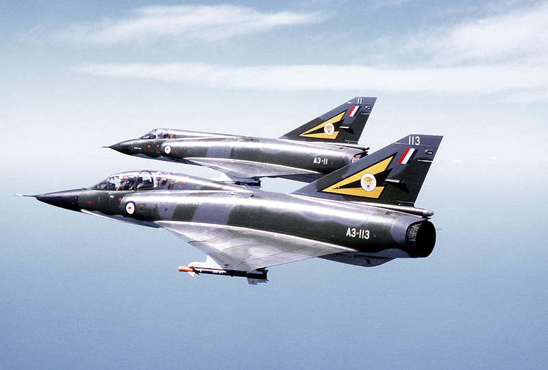 Mirage III EO and III D - RAAF, australia, mirage iii eo, raaf, mirage iii d, HD wallpaper