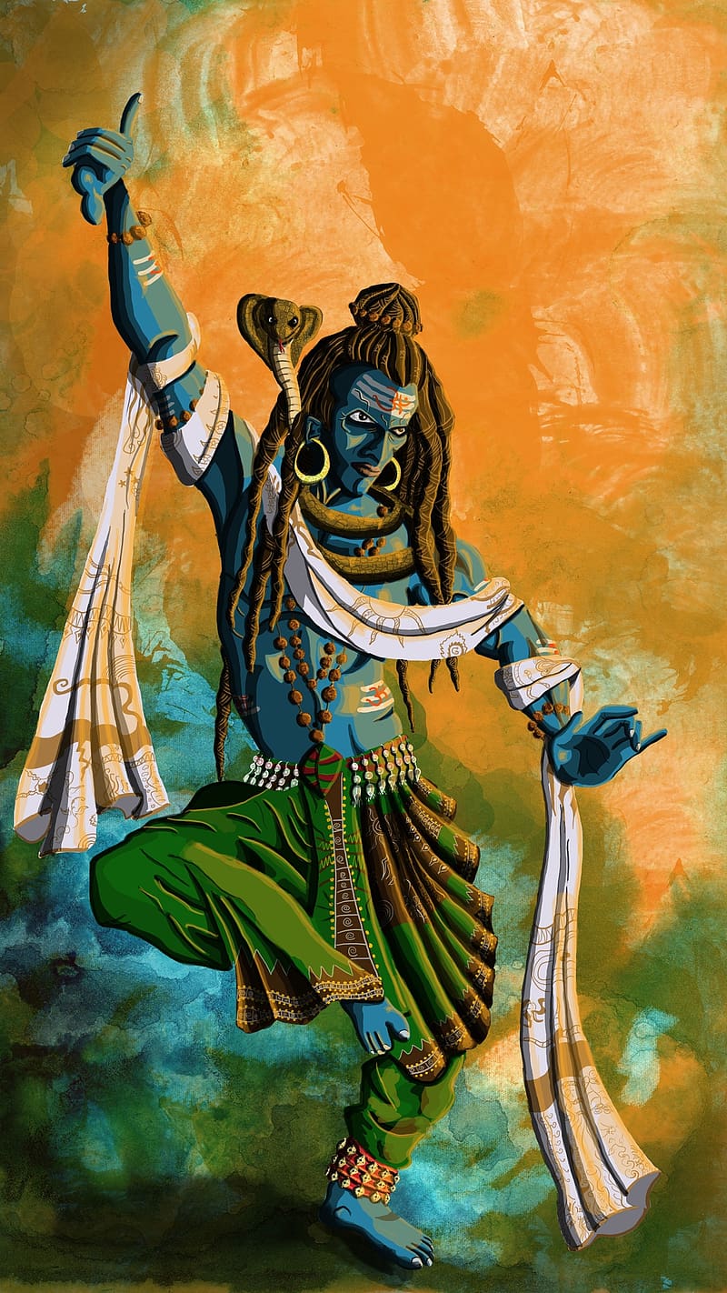 Mahadev Ke , Shiva Tandav, lord, god, HD phone wallpaper