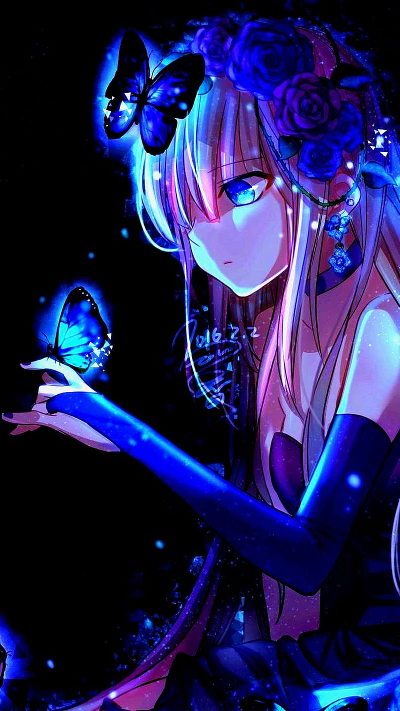 Anime girl full hd wallpaper de celular para android e iphone