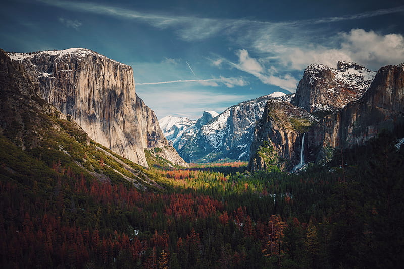 Beautiful Yosemite , yosemite, national-park, nature, landscape, HD wallpaper