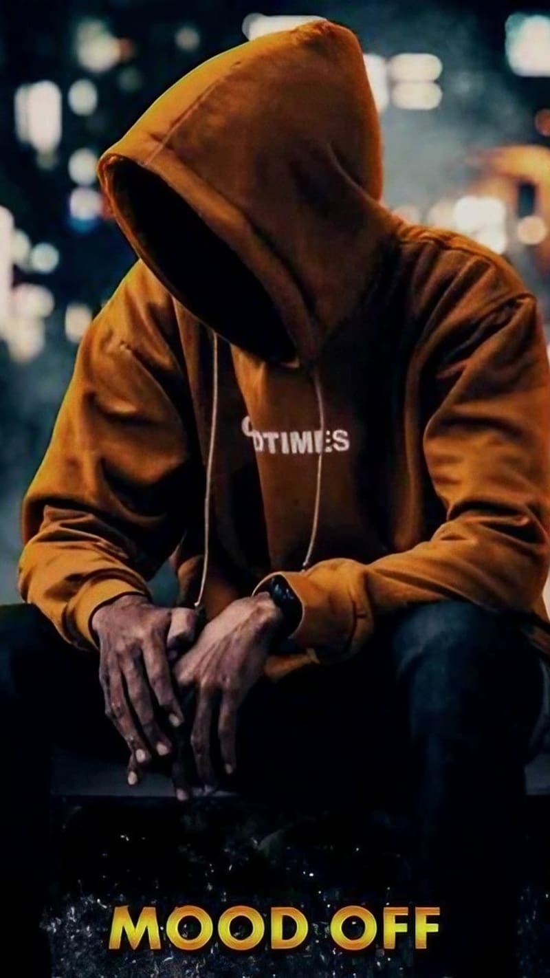 Mood Off Ka, Boy Wearing Hoodie, HD phone wallpaper | Peakpx