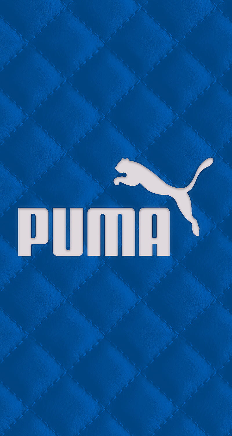 Puma, 929, ahoodie, bape, blue, brand logo, supreme, white, HD phone wallpaper