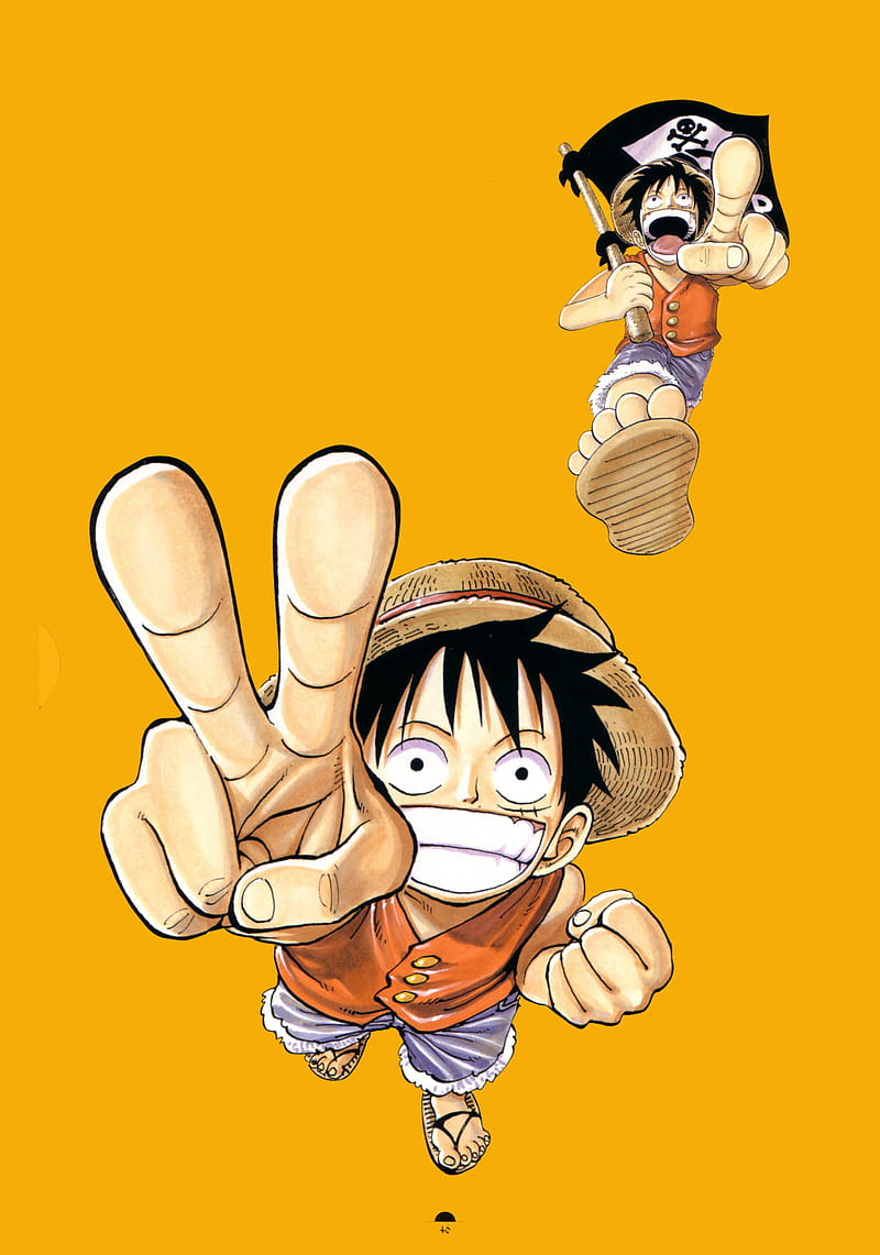 team, Monkey D. Luffy, One Piece, HD phone wallpaper