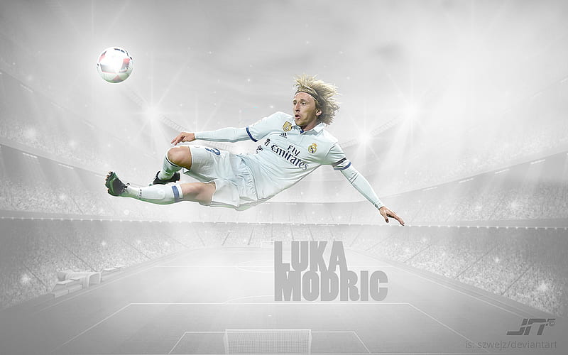 Soccer, Luka Modrić, Real Madrid C.F., HD wallpaper
