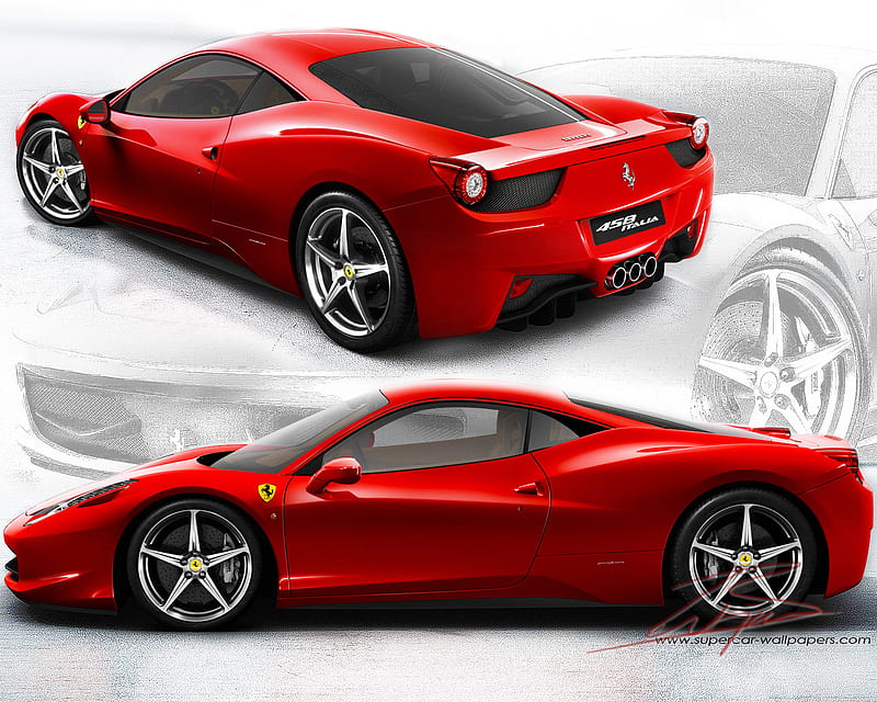 ferrari 458 ITALIA, cool, fast, ride, car, HD wallpaper