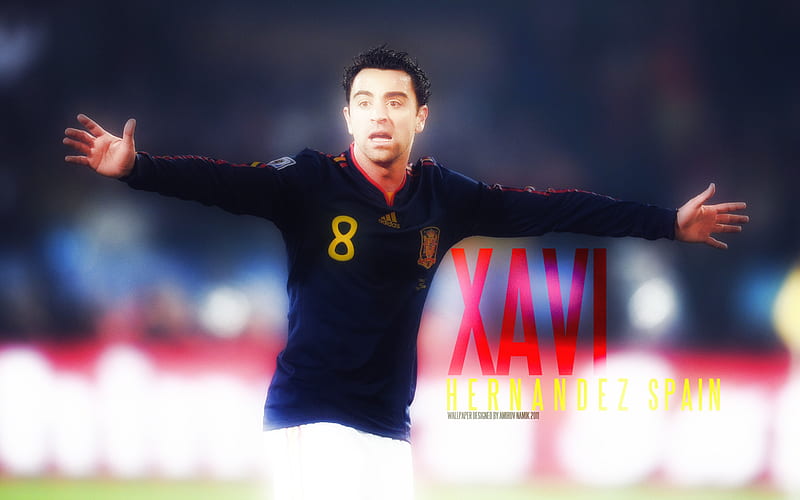 Soccer, Xavi, Spain National Football Team, HD wallpaper