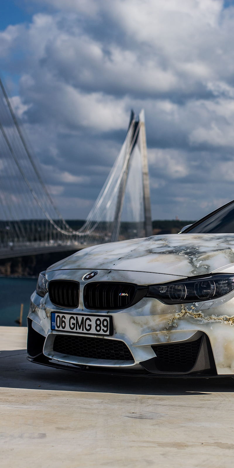 BMW M4, 18x9, bridge, modifiye, tr, tuning, turkey, HD phone wallpaper