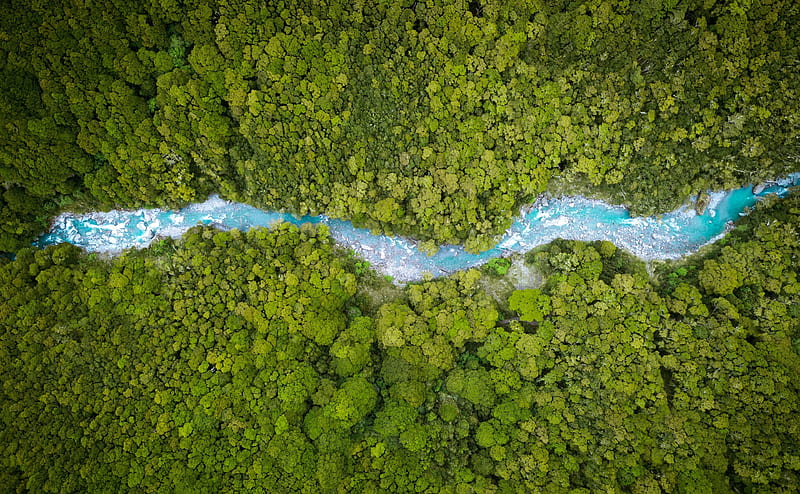 Aerial View, Forest Creek, Summer, Nature Ultra, Nature, Landscape, View, Green, Trees, Forest, Stream, graphy, Woods, Aerial, Creek, Vegetation, Drone, HD wallpaper