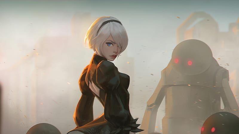 ArtStation - Nier: Automata 2B - fan art