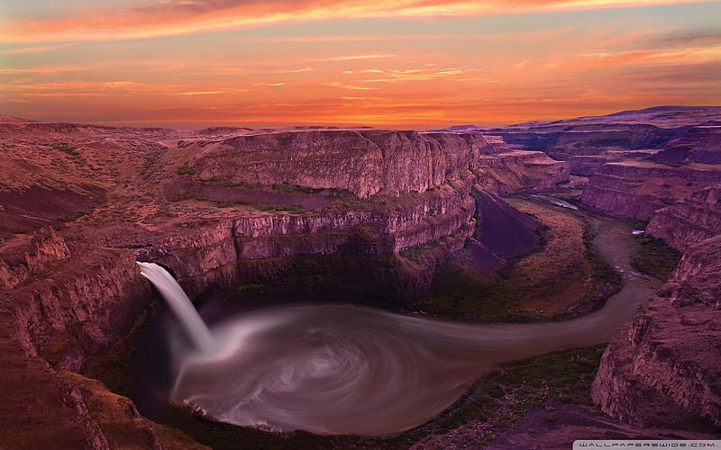 waterfall canyon-World most famous waterfall landscape, HD wallpaper
