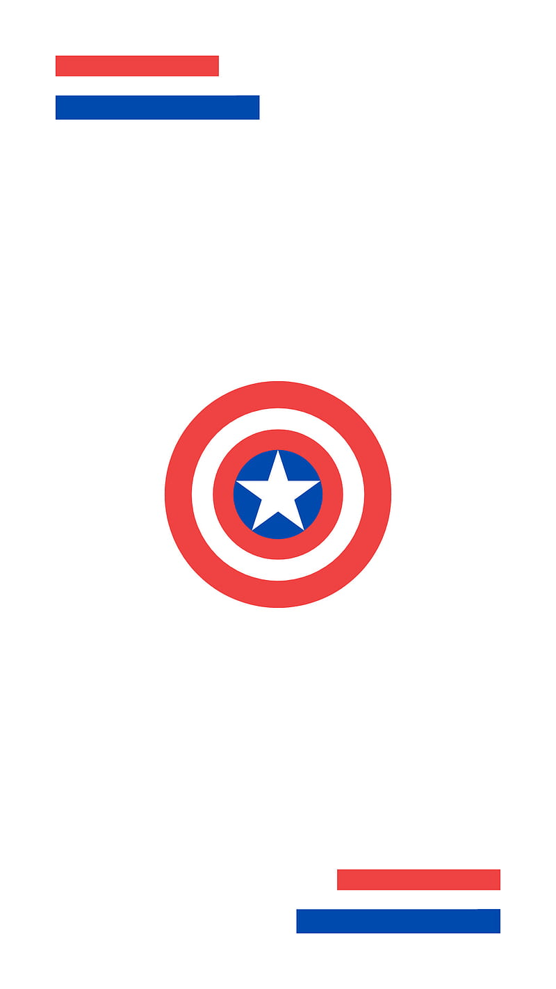 Captain america, avengers, blue, captain america sheild, edge, first avenger, red, shield, white, HD phone wallpaper